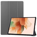 Miniatyrbild 1 av 5: Samsung Galaxy Tab S7 FE / S7 Plus / S8 Plus Fodral Tri-Fold Grå grå