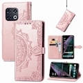 Miniatyrbild 1 av 4: OnePlus 10 Pro 5G Fodral Mandala Läder Roséguld