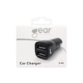 Miniatyrbild 2 av 2: GEAR Billaddare 2xUSB-A 3.4A Svart
