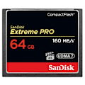 Miniatyrbild 1 av 2: SanDisk CF Extreme Pro 64GB 160MB/s Minneskort