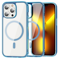 Miniatyrbild 1 av 6: ColorPop iPhone 13 Pro Max Skal CH MagSafe Transparent/Mörk Blå