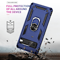 Miniatyrbild 5 av 6: Google Pixel 7 Skal Shockproof Hybrid Ring Armor Blå