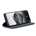 Miniatyrbild 4 av 6: CASEME Samsung Galaxy S25 Plus Fodral Flip Retro Läder Svart