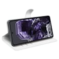 Miniatyrbild 3 av 6: Google Pixel 8A Litchi Läder Fodral Vit