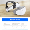 Miniatyrbild 2 av 6: PlayStation VR2 Tryckavlastning Huvudband Svart