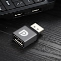 Miniatyrbild 4 av 4: DisplayPort Hona till DisplayPort Hane Adapter Grå