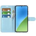 Miniatyrbild 2 av 6: Xiaomi 15 Fodral Litchi Läder Blå