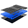 Miniatyrbild 3 av 6: Samsung Galaxy Tab S7 Plus / Tab S8 Plus Skal Rugged Kickstand Armor Blå