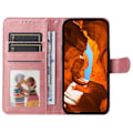 Miniatyrbild 2 av 6: Xiaomi Redmi Note 14 4G Fodral Läder Folio Roséguld