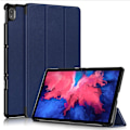 Miniatyrbild 1 av 5: Lenovo Tab P11 / P11 Plus - Tri-Fold Läder Fodral - Blå Blue Blå