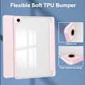 Miniatyrbild 5 av 6: Samsung Galaxy Tab A9 Plus Fodral Hybrid Pennhållare Rosa