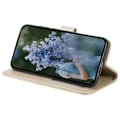 Miniatyrbild 2 av 6: Sony Xperia 5 IV Fodral Mandala Läder Guld