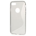 Miniatyrbild 1 av 2: iPhone 7/8 Plus Wave TPU - Transparant