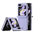 Miniatyrbild 1 av 6: DUX DUCIS Galaxy Z Flip 5 Skal Bril PU-Läder Lila