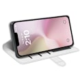 Miniatyrbild 3 av 6: iPhone 16e Fodral Crazy Horse Läder Vit