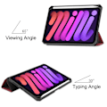 Miniatyrbild 5 av 6: iPad Mini 2024/2021 Fodral Shockproof Tri-Fold Med Pennhållare