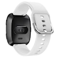 Miniatyrbild 2 av 6: Silikon Armband Fitbit Versa/Versa 2 - Vit White Vit