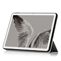 Miniatyrbild 3 av 6: Google Pixel Tablet Fodral Tri-Fold Läder Grå