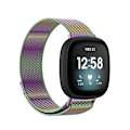 Miniatyrbild 4 av 4: Milanese Loop Metall Armband Fitbit Versa 3/Fitbit Sense - Oil Fade