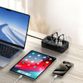 Miniatyrbild 6 av 6: Tech-Protect 2 m Förgreningsdosa Med USB-C/USB-A Svart