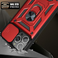 Miniatyrbild 2 av 6: iPhone 13 Mini - CamShield Armor Hybrid Ring Skal - Guld