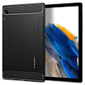 Miniatyrbild 1 av 6: Spigen Samsung Galaxy Tab A8 10.5 Skal Rugged Armor Svart
