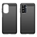 Miniatyrbild 2 av 6: Samsung Galaxy A16 / A26 5G Skal Kolfiber Textur Svart