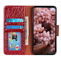 Miniatyrbild 3 av 6: Motorola Edge 40 Pro 5G Fodral Split Läder Röd