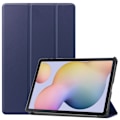 Miniatyrbild 1 av 5: Samsung Galaxy Tab S7 / Tab S8 - Tri-Fold Fodral - Mörk Blå DarkBlue Mörk Blå