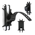 Miniatyrbild 5 av 5: FLOVEME Universal Mobilhållare till Cykel - Svart Black Svart