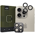 Miniatyrbild 1 av 4: HOFI iPhone 16 Pro / 16 Pro Max Linsskydd CamRing Pro+ Svart