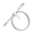 Miniatyrbild 2 av 2: OtterBox Premium 1m USB-C - USB-A Kabel Nylonflätad Vit