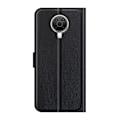 Miniatyrbild 3 av 6: Nokia G10 / G20 Fodral Litchi Läder Svart