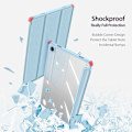 Miniatyrbild 5 av 6: DUX DUCIS Galaxy Tab A9 Plus Fodral TOBY Tri-Fold Blå
