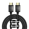 Miniatyrbild 1 av 6: Baseus 2m 8K HD 60Hz HDMI - HDMI Nylon Kabel Svart