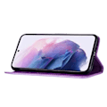 Miniatyrbild 3 av 6: Samsung Galaxy S23 Fodral Fjäril Tryck Lila