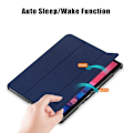 Miniatyrbild 3 av 5: Lenovo Tab P11 / P11 Plus - Tri-Fold Läder Fodral - Blå Blue Blå