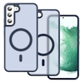 Miniatyrbild 2 av 6: ColorPop Samsung Galaxy S22 Plus Skal CH MagSafe Matt Mörk Blå