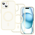 Miniatyrbild 2 av 6: ColorPop iPhone 15 Plus/14 Plus Skal CH MagSafe Matt Off White