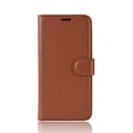 Miniatyrbild 2 av 5: OnePlus 7T Pro - Litchi Plånboksfodral - Brun Brown Brun
