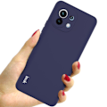 Miniatyrbild 3 av 3: Xiaomi Mi 11 - IMAK Skin Touch Skal - Mörk Blå DarkBlue Mörk Blå