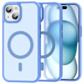 Miniatyrbild 1 av 6: ColorPop iPhone 15 Plus/14 Plus Skal CH MagSafe Matt Ljus Lila