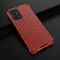 Miniatyrbild 3 av 4: Samsung Galaxy A72 - Armor Honeycomb Textur Skal - Röd Red Röd