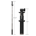 Miniatyrbild 6 av 6: Spigen 77 cm Bluetooth Selfiestick Svart