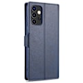 Miniatyrbild 3 av 5: Samsung Galaxy A72 - AZNS Läder Fodral - Blå Blue Blå