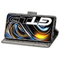 Miniatyrbild 6 av 6: Realme GT 5G - Butterfly Läder Fodral - Grå