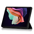 Miniatyrbild 3 av 6: Lenovo Tab P11 Gen 2 Fodral Tri-Fold Läder Svart