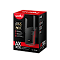 Miniatyrbild 2 av 5: Cudy Wi-Fi Extender RE3000 AX3000 Mesh Svart/Röd