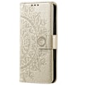 Miniatyrbild 5 av 6: Xiaomi Redmi Note 14 5G Fodral Mandala Läder Guld