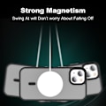 Miniatyrbild 5 av 6: ColorPop iPhone 15 Skal CH MagSafe Matt Svart
